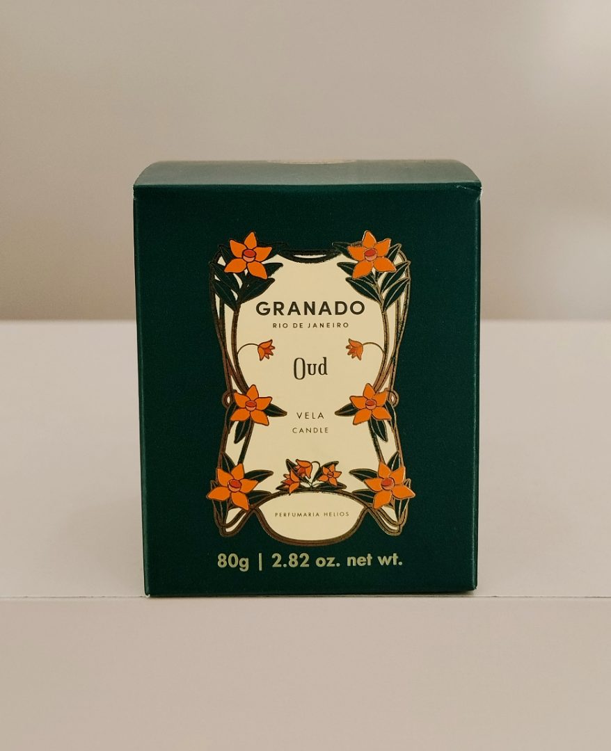 Vela Perfumada Granado Oud 80g