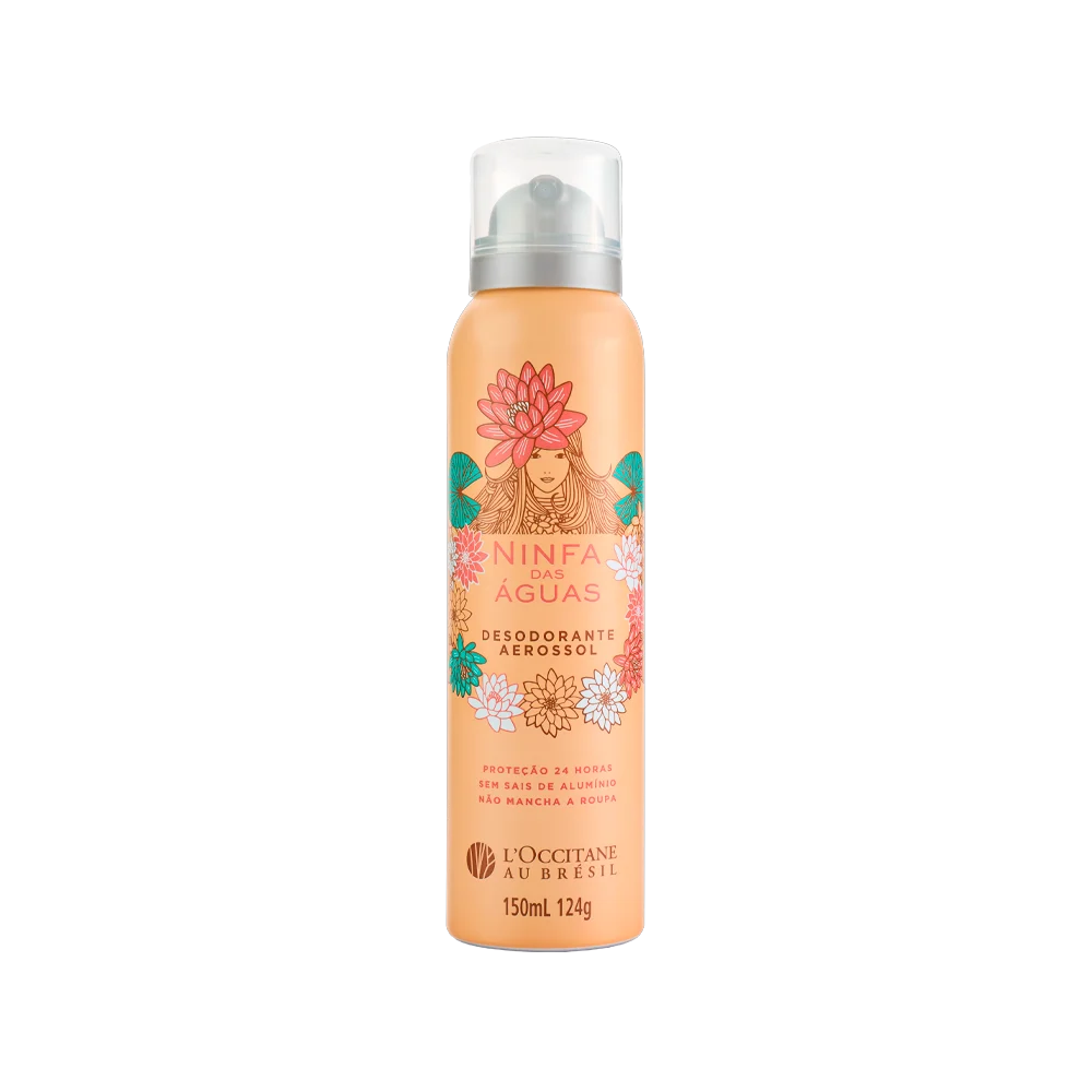 Desodorante Aerossol Ninfa das Águas 150mL