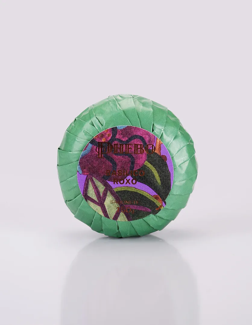 Sabonete em Barra Aromáticos Basílico Roxo 150g