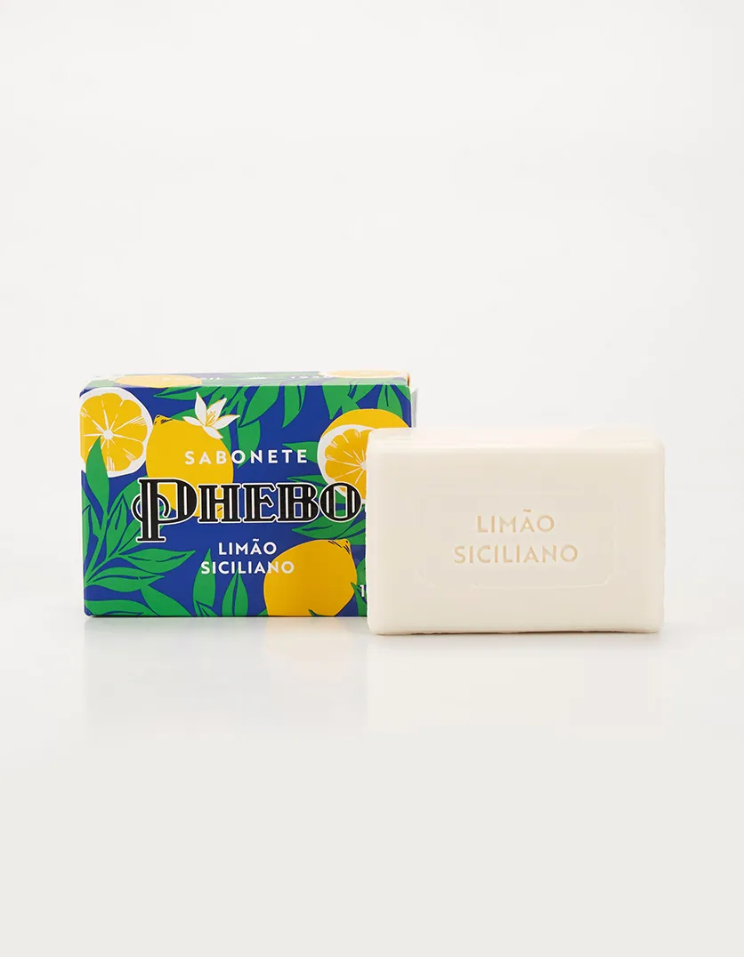 Sabonete em Barra Phebo Limão Siciliano 100g