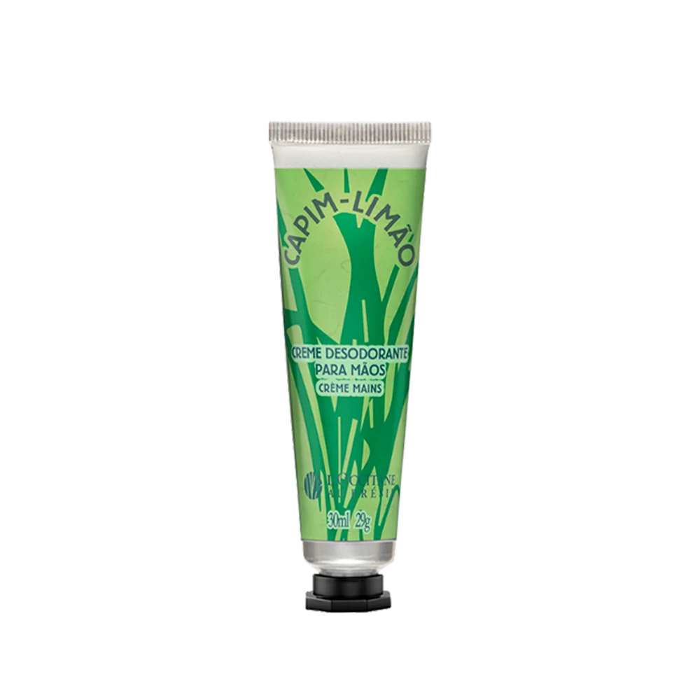 Creme Desodorante de Mãos Capim-Limão 30ml