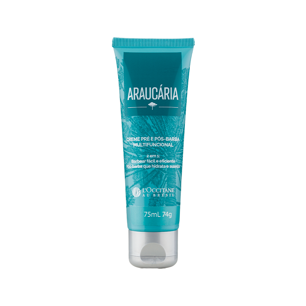 Creme Pré e Pós-Barba Multifuncional Araucária 100ml