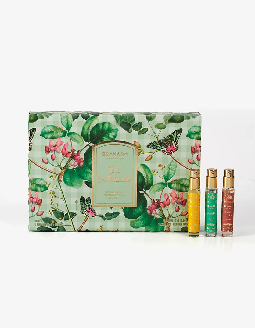 Trio Perfumaria Elixir Jardim Tropical